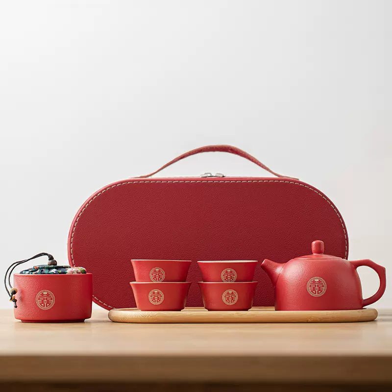 Chinese Wedding Tea Ceremony Tea Pot Set