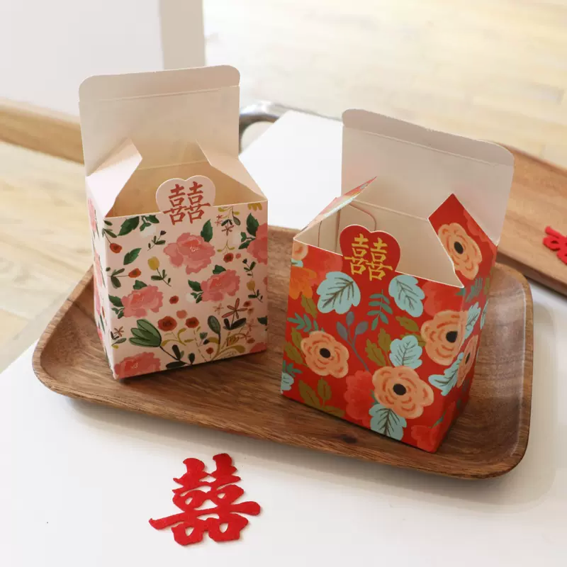 chinese wedding candy favor boxes