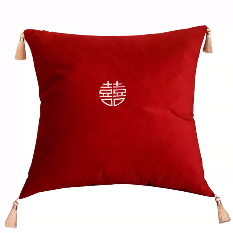 Chinese Wedding Tea Ceremony Pillow